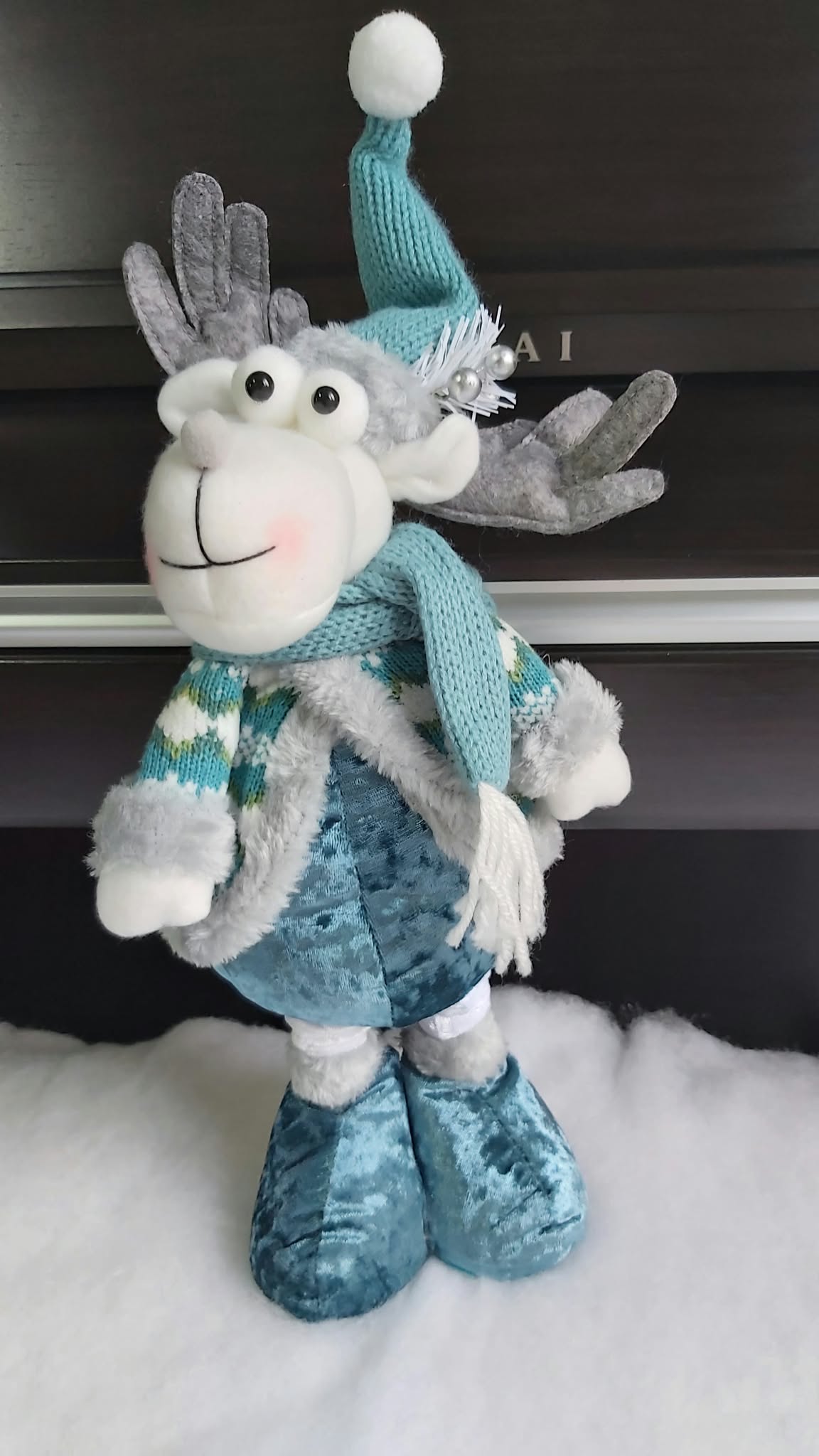 Blue Reindeer with Extendable Legs photo 2